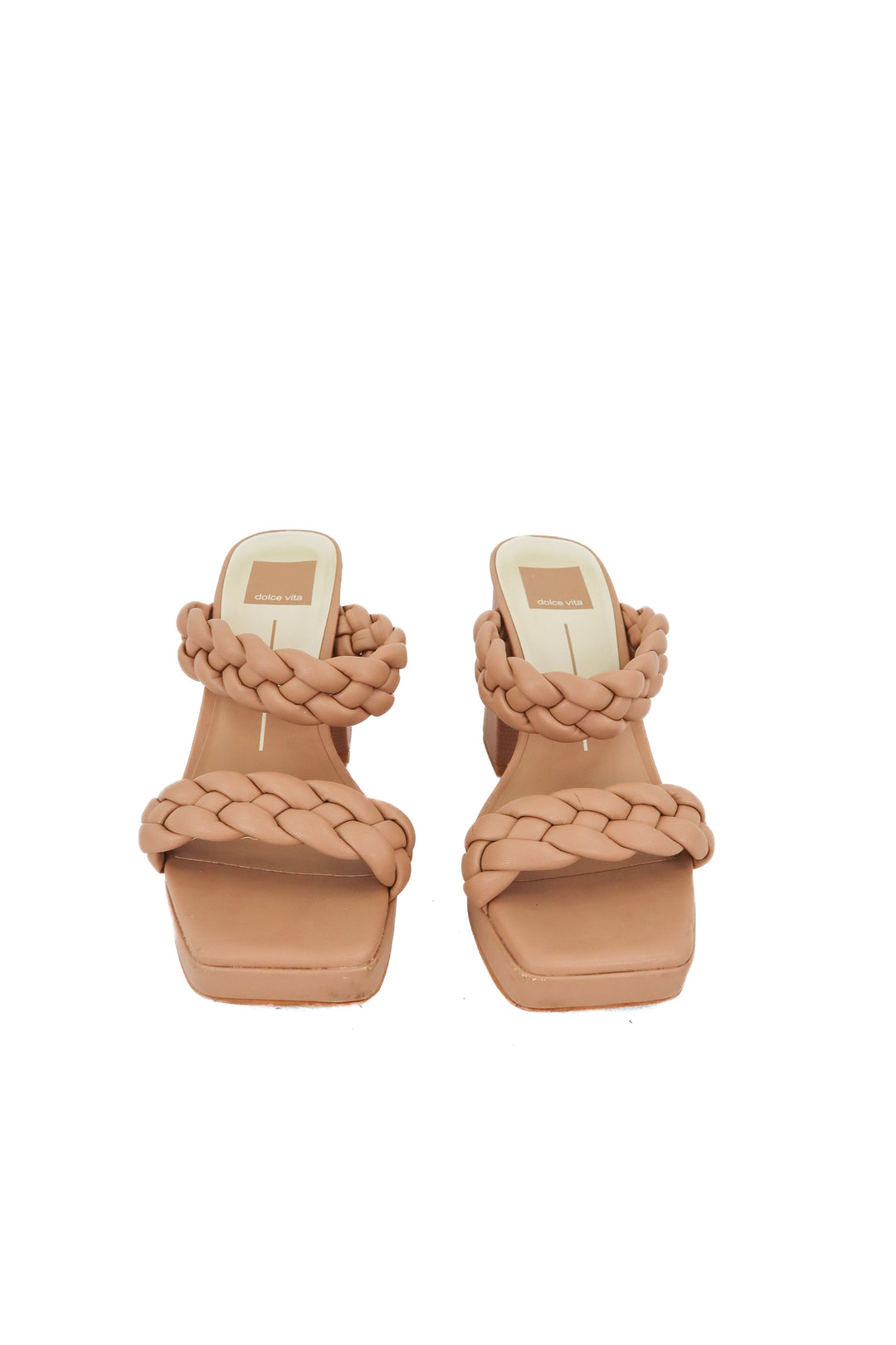 dolce vita tan braided platform heels (7)