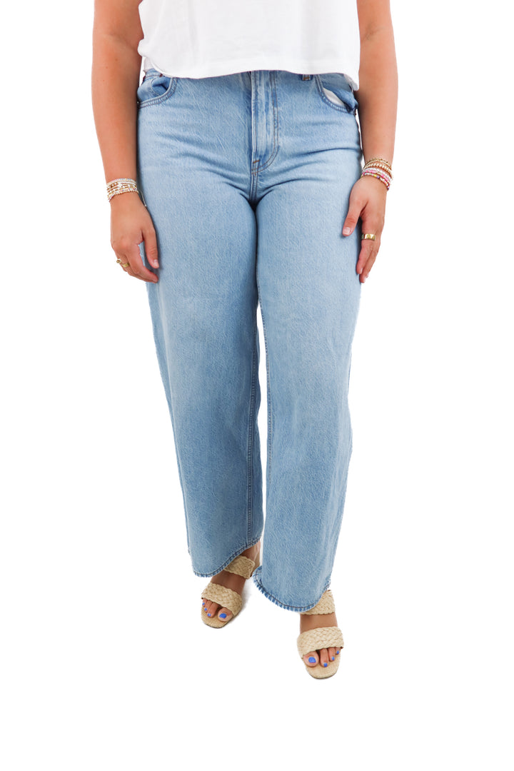 abercrombie & fitch the ultra loose low rise light wash denim (29)