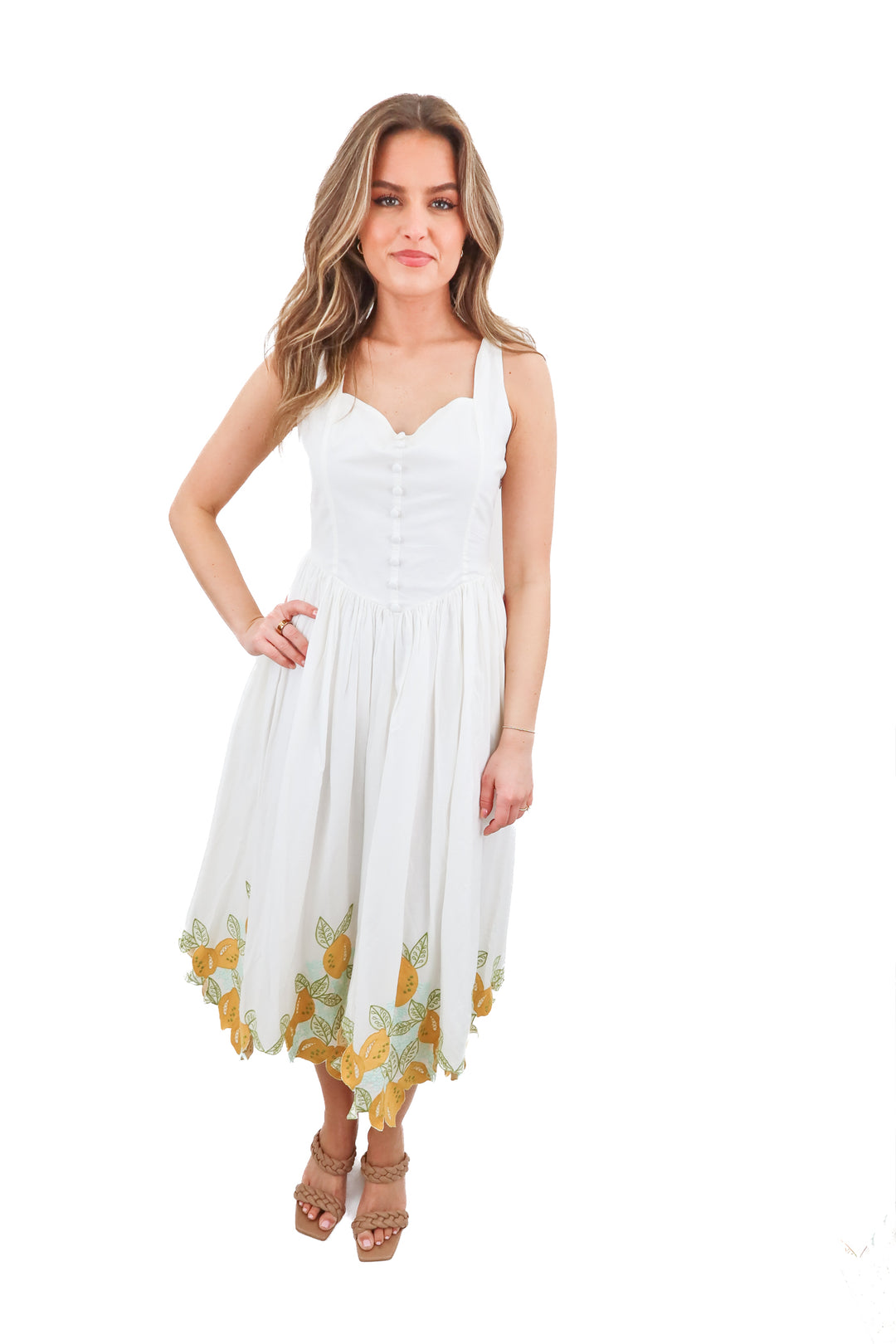 ivy city "clarissa lemon dress" NWT (xs; retail $188)