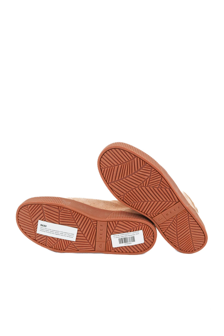 reef brown suede sneakers (7; retail $100)
