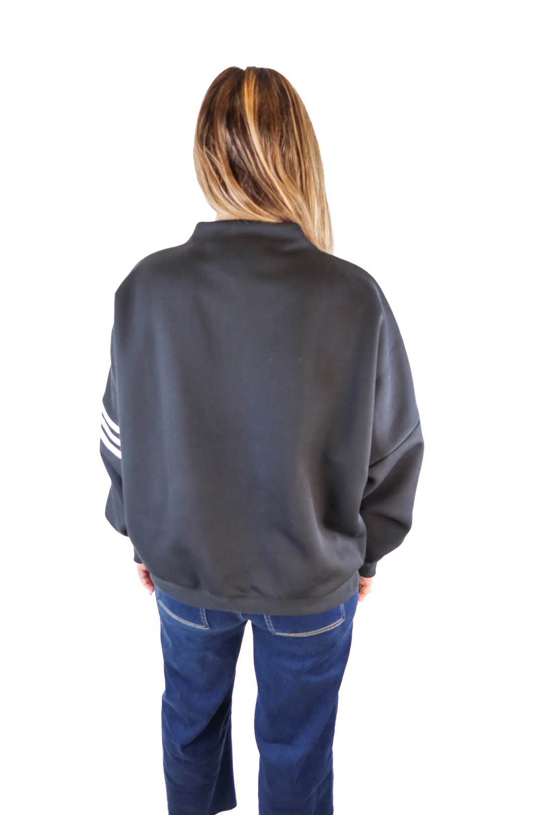 Adidas black sweatshirt NWT (S; retail $75)