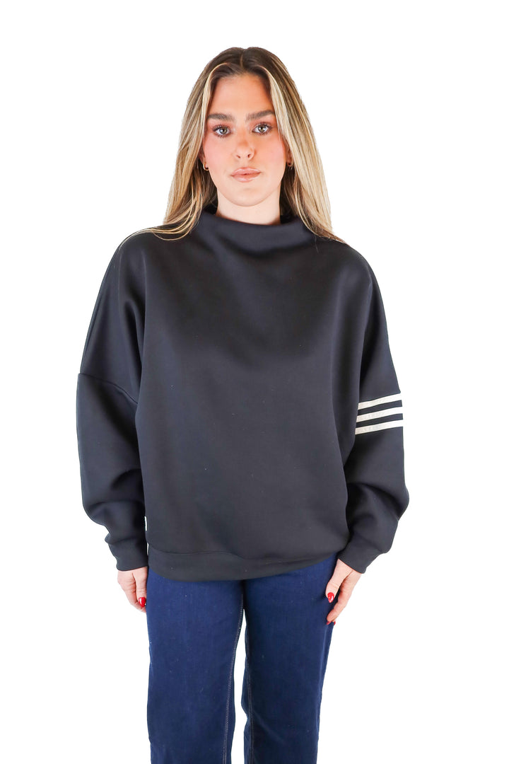 Adidas black sweatshirt NWT (S; retail $75)