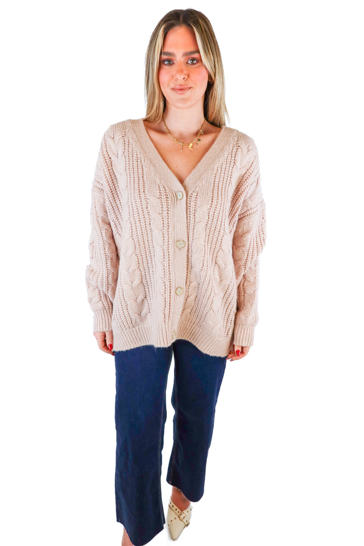 Jenni Kayne light pink knit cardigan NWT (S; retails for $297)