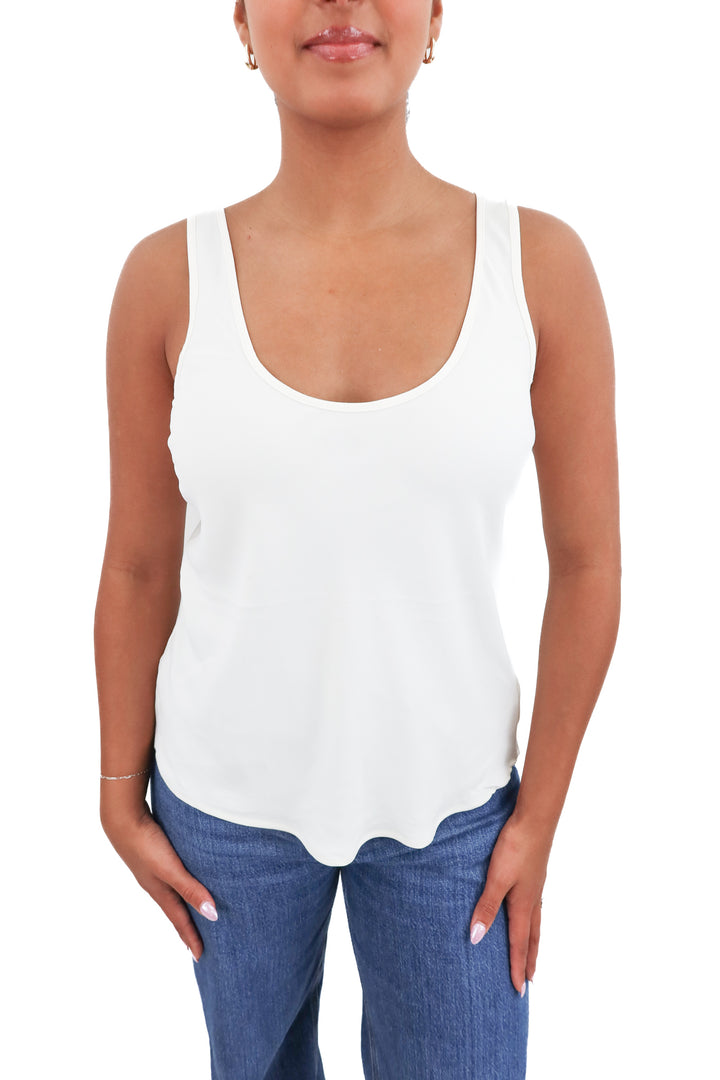 express cream tank top (s)