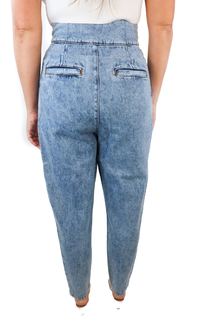 Iro Pleated Jeans (FR 40/ US6-8; retail $395)