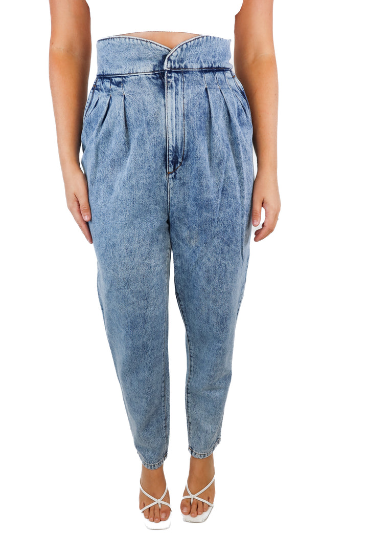 Iro Pleated Jeans (FR 40/ US6-8; retail $395)