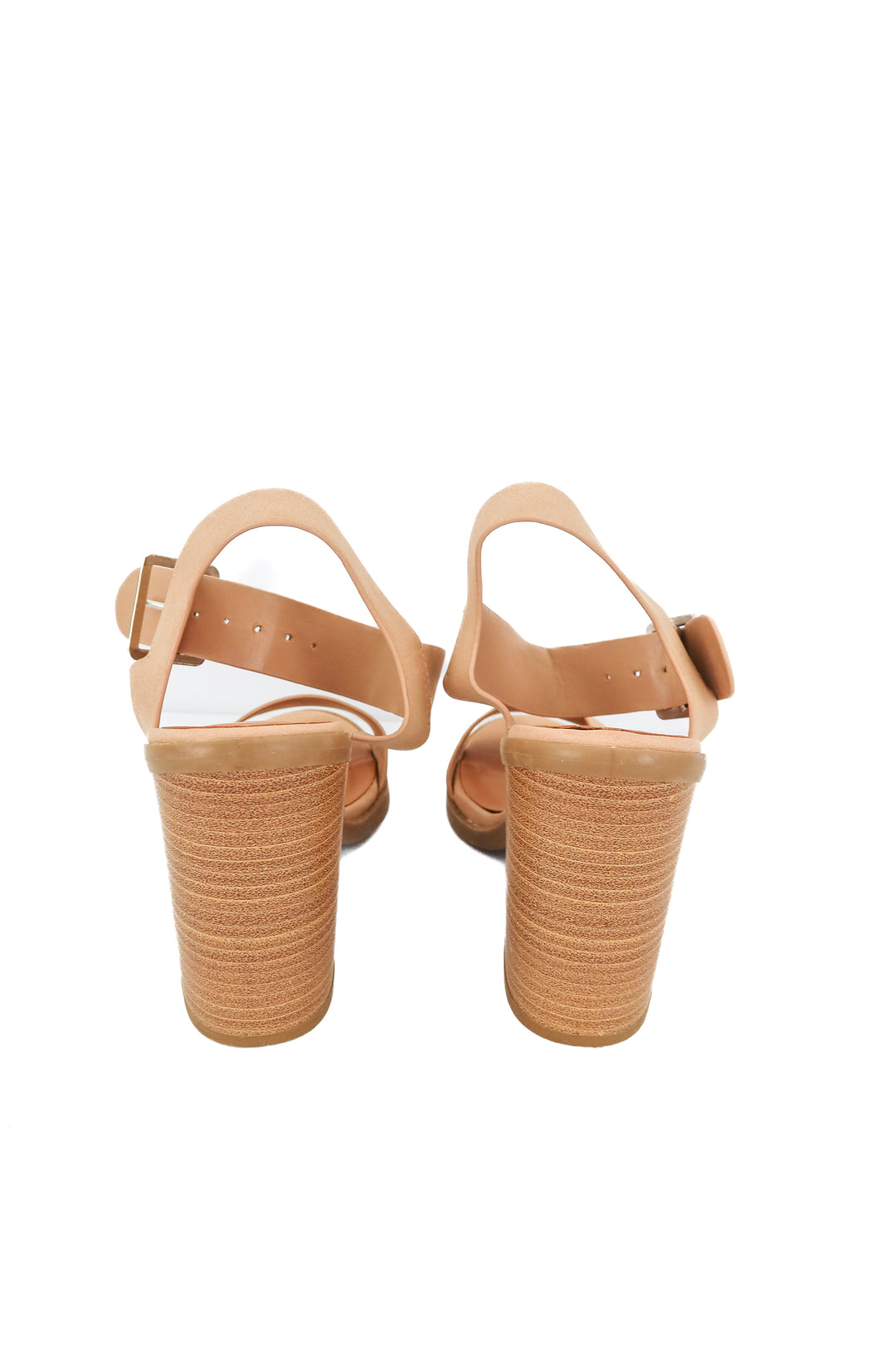 vici nude cork heels (6.5; retail $74)