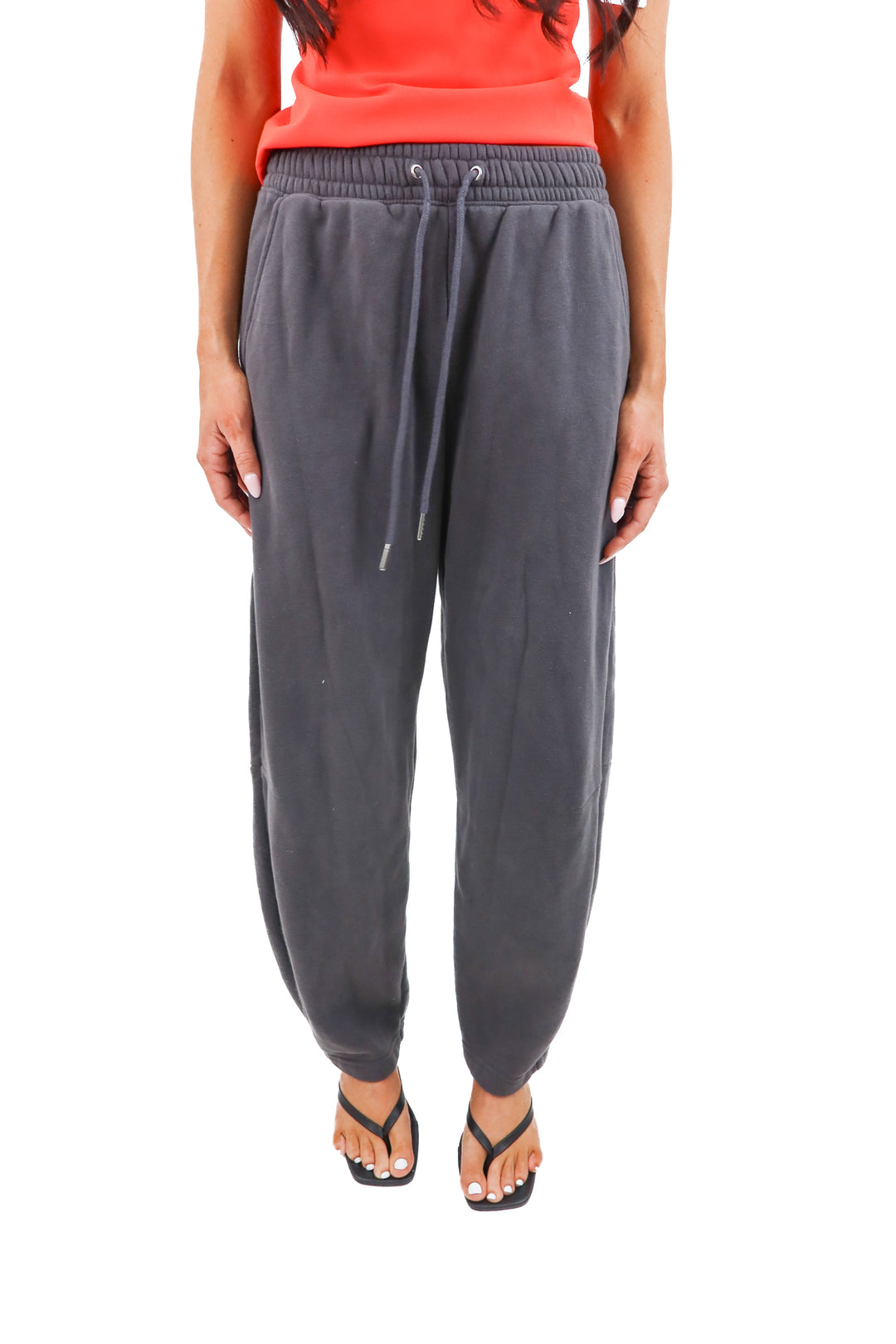 abercrombie & fitch dark grey sweatpants (s; retail $70)