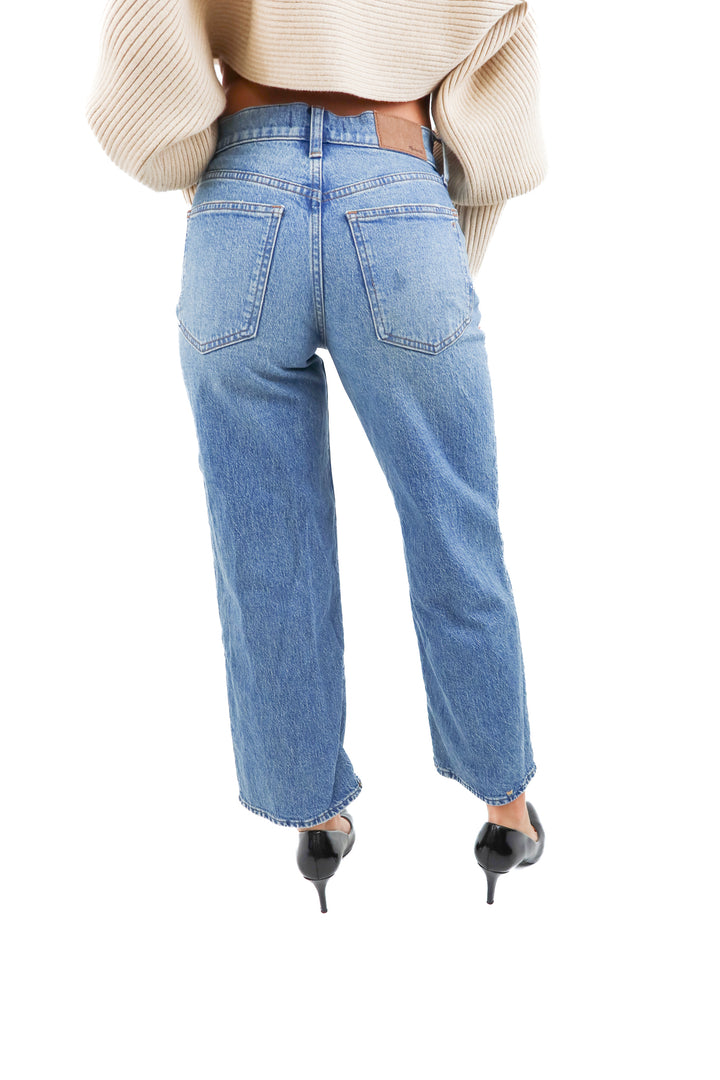 madewell light wash vintage jeans (25; retail $148)