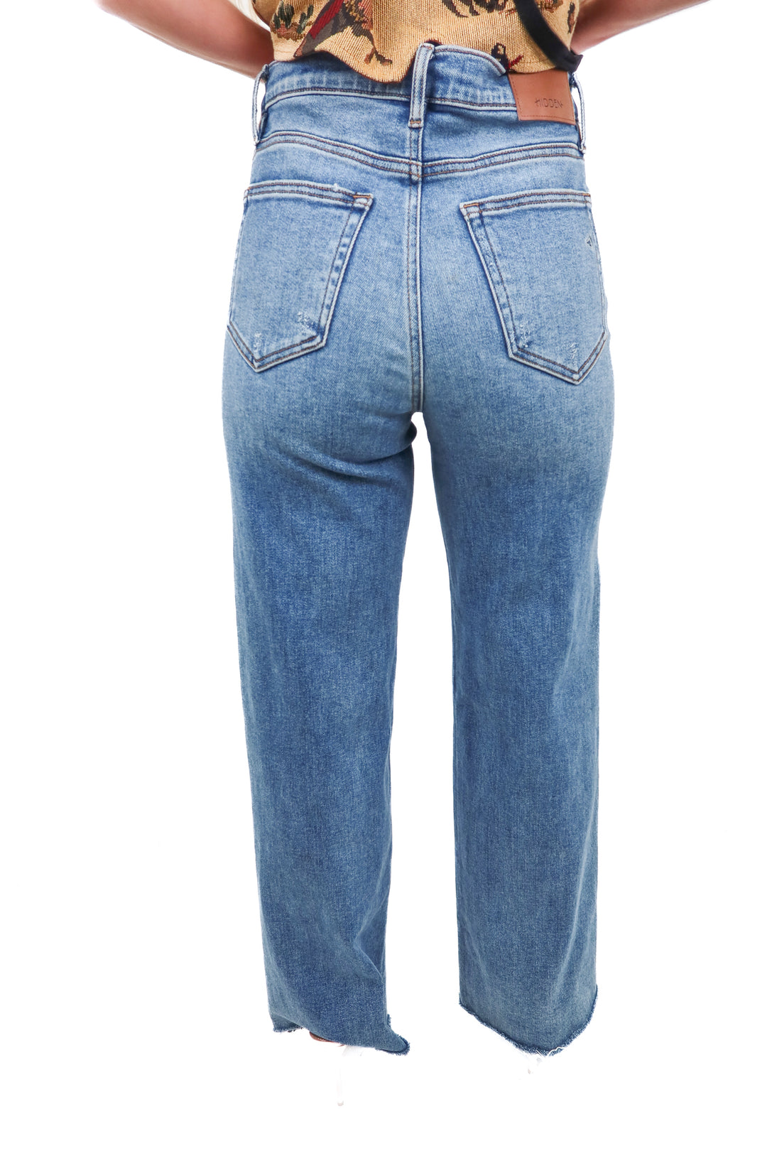 hidden light wash flare jeans (27)