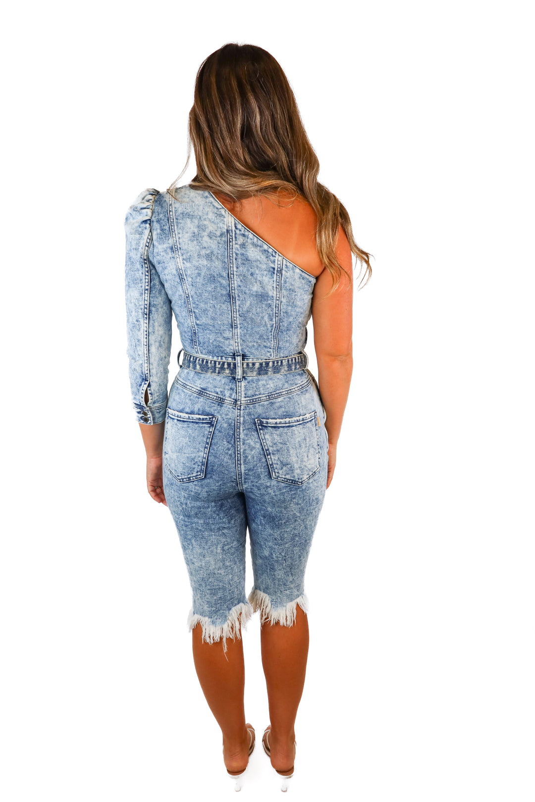 Retrofete Acid Wash Jumpsuit (M)