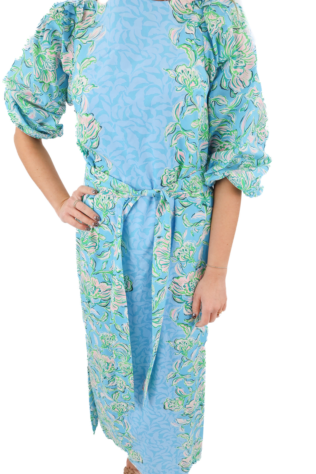 Lilly Pulitzer Printed Maxi Dress (S)