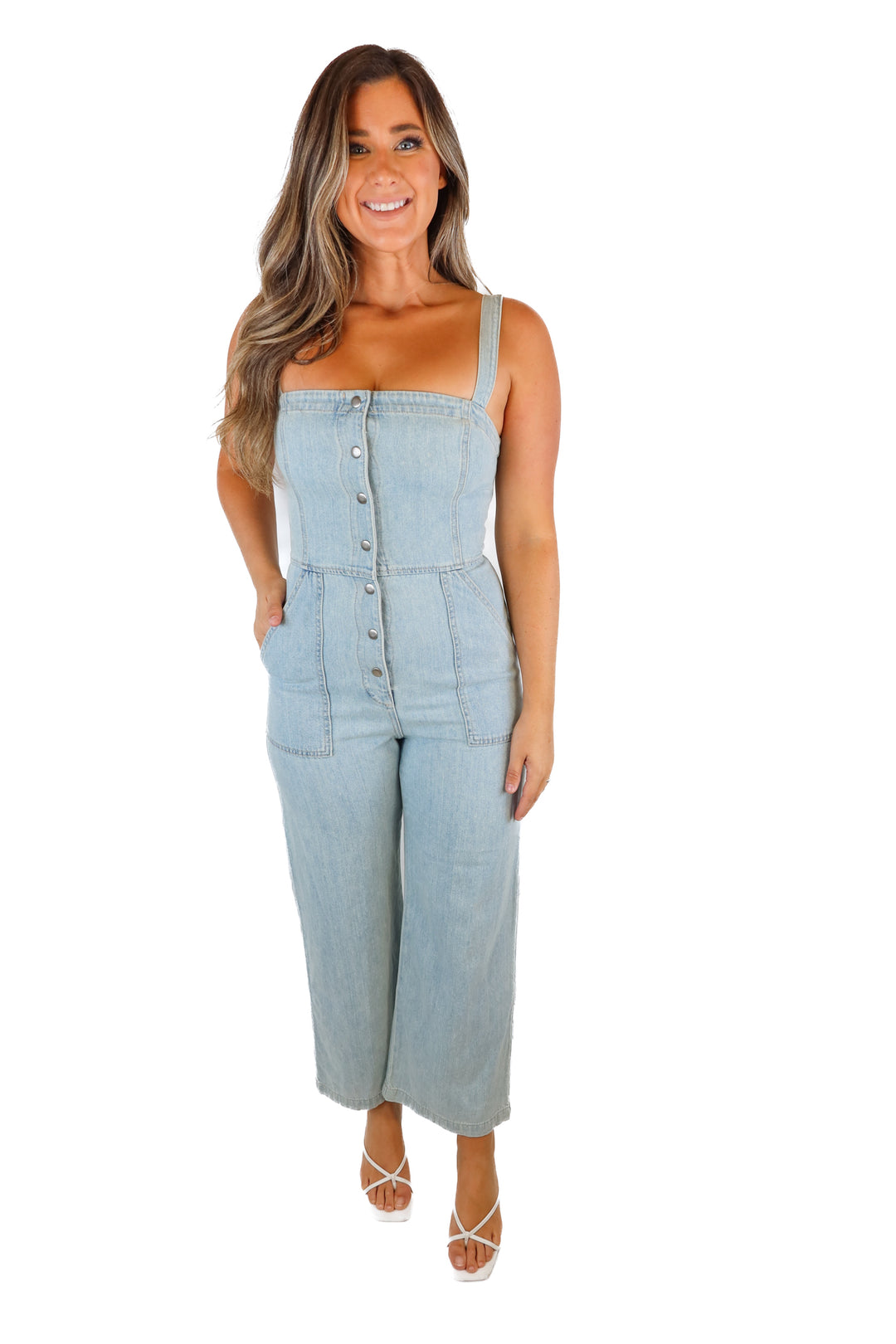 Reformation Denim Jumpsuit (S*)