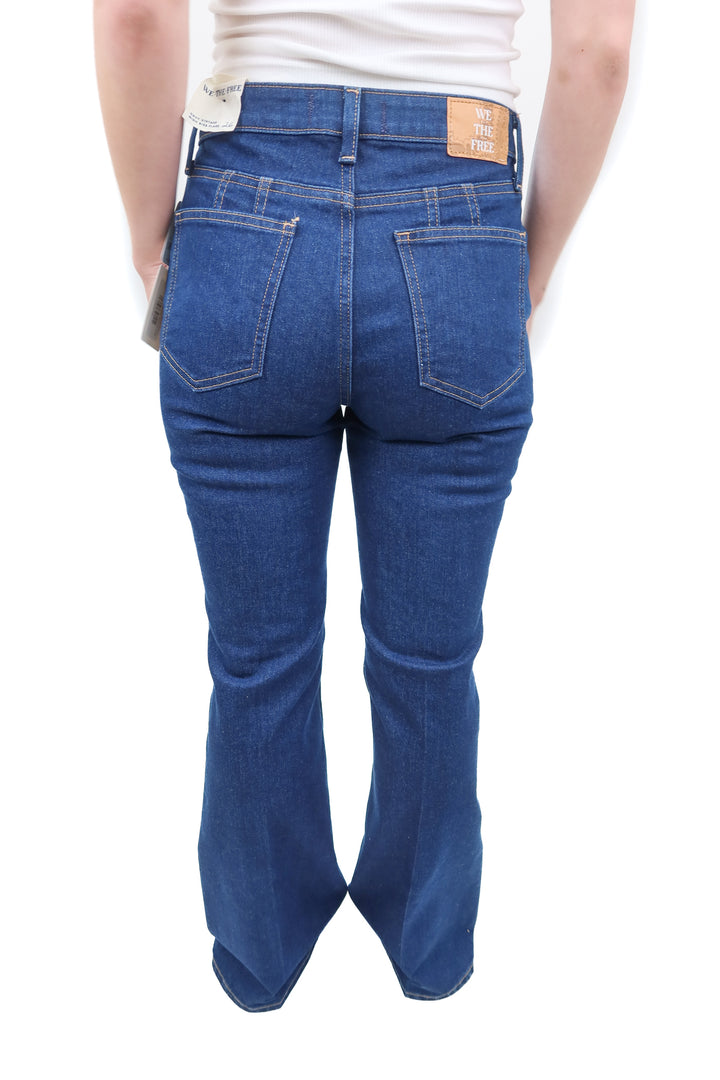 we the free medium wash flare jeans (26)