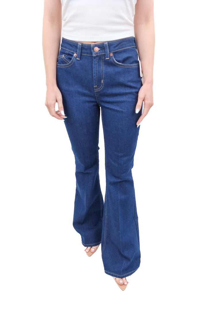 we the free medium wash flare jeans (26)