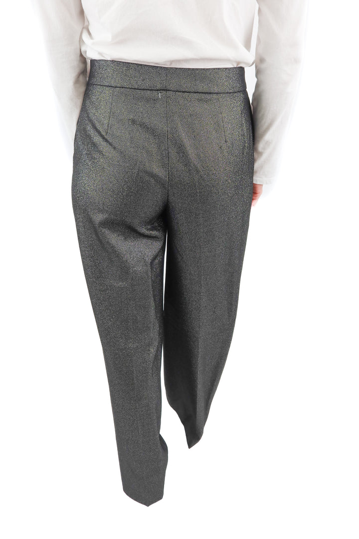 zara black glitter trousers NWT (xs; retail $49.90)