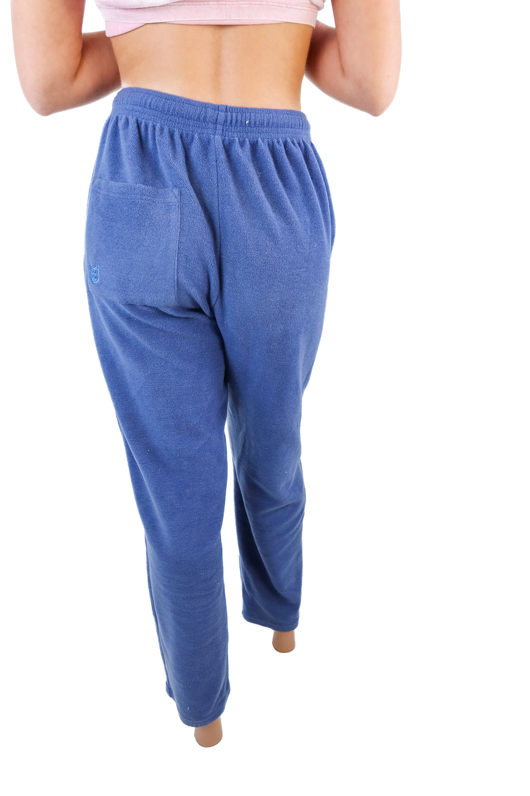 Kittenish blue fuzzy sweatpants (S)