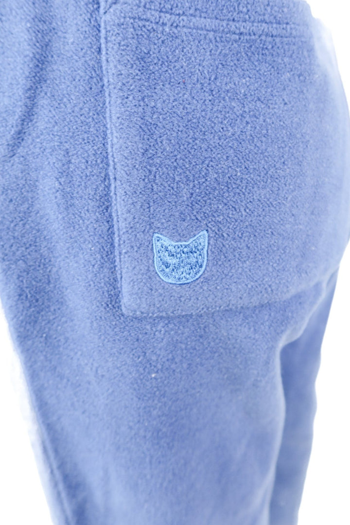 Kittenish blue fuzzy sweatpants (S)
