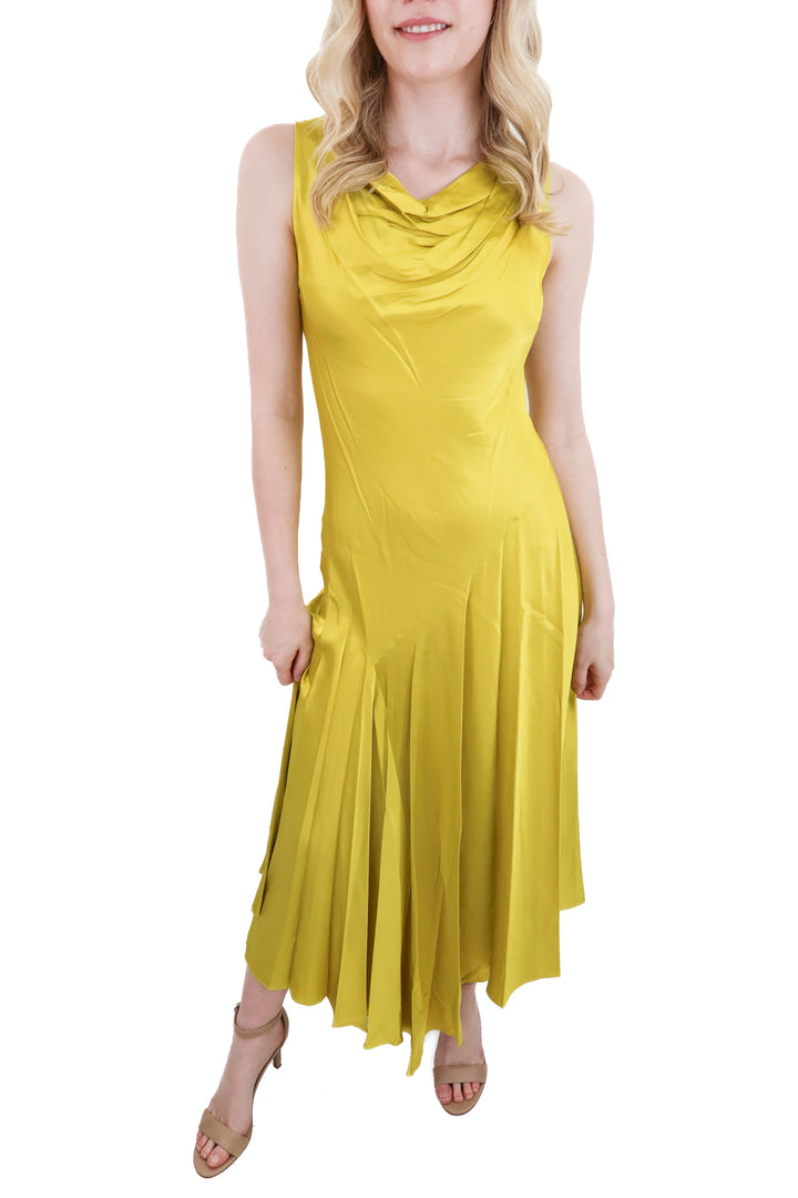 diane von furstenberg cosette peridot maxi dress nwt (s; retail $498)