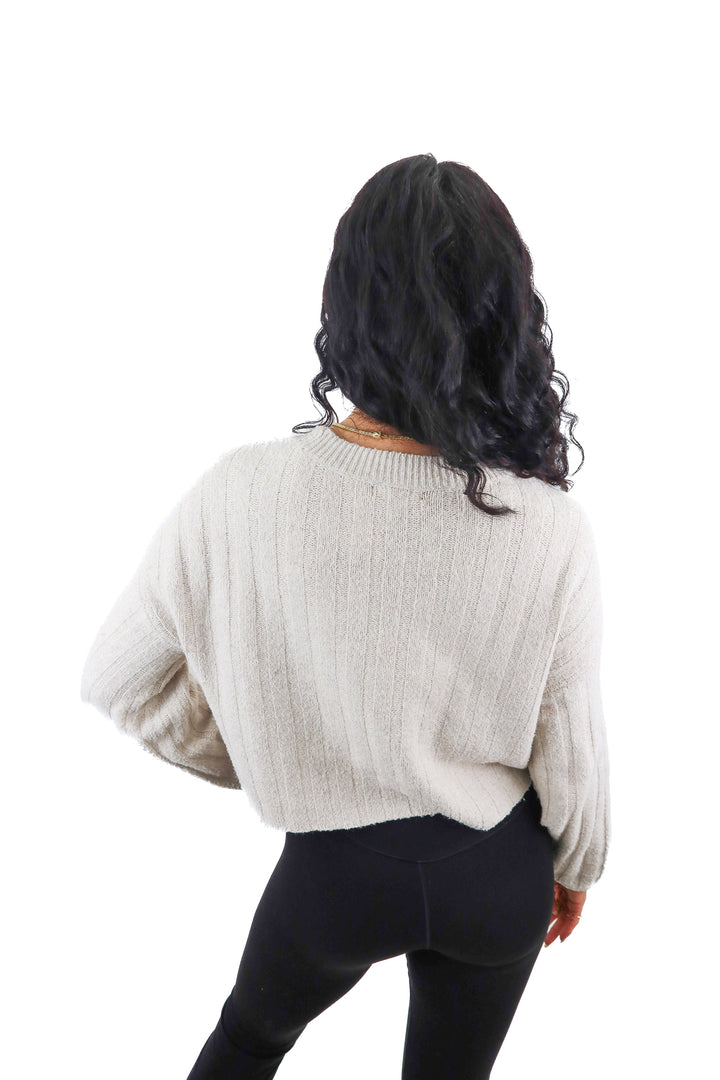 bp neutral sweater (s; retail $49)