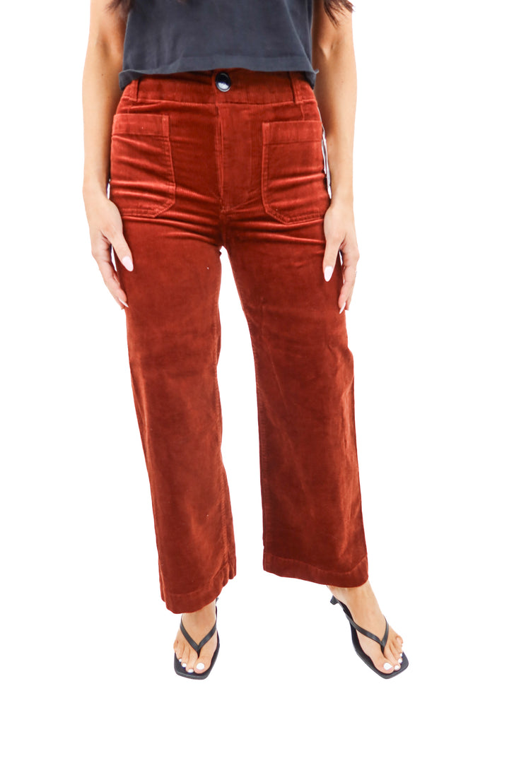 maeve rust corduroy pants nwt (24; retail $138)