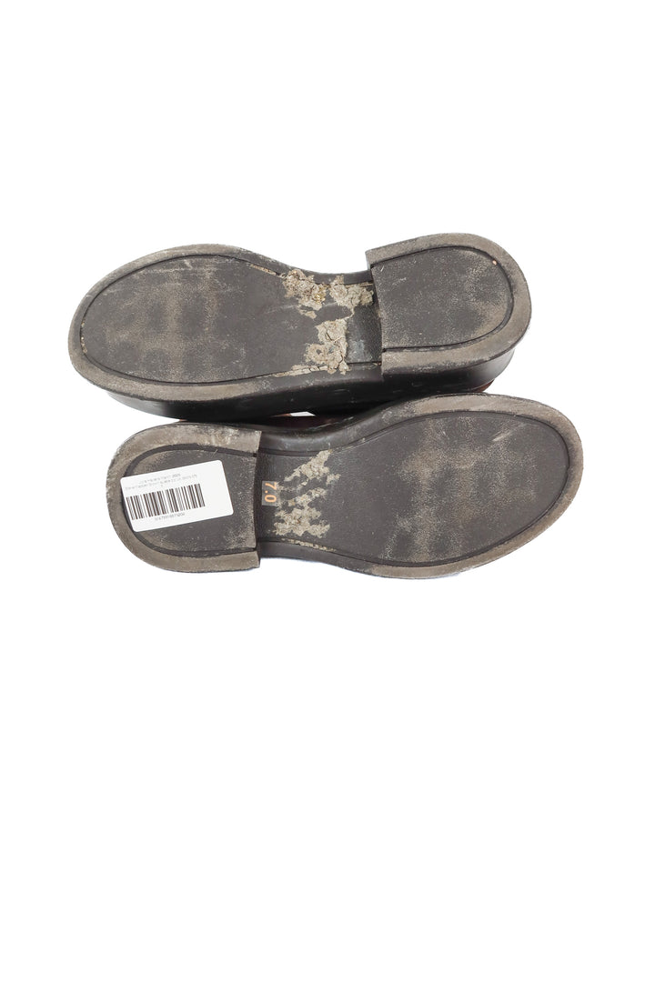 Steve Madden brown suede zip up boots (7)