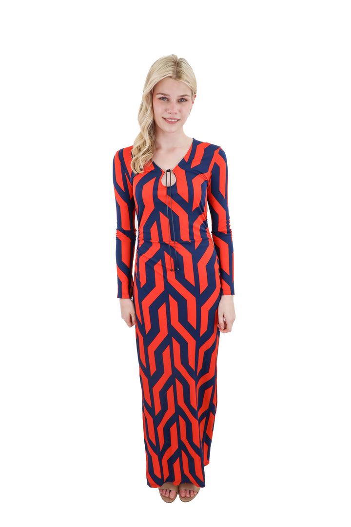 diane von furstenberg zaria stripe dress nwt (s; retail $498)