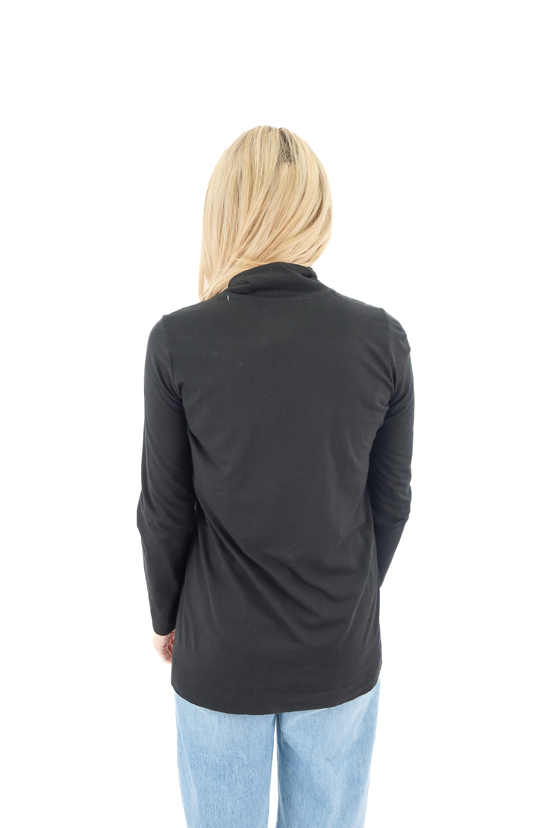 j.jill black turtleneck tunic (s)