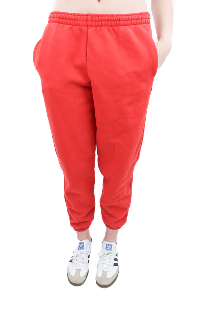 pangaia red heavyweight sweatpants (m; retail $205)