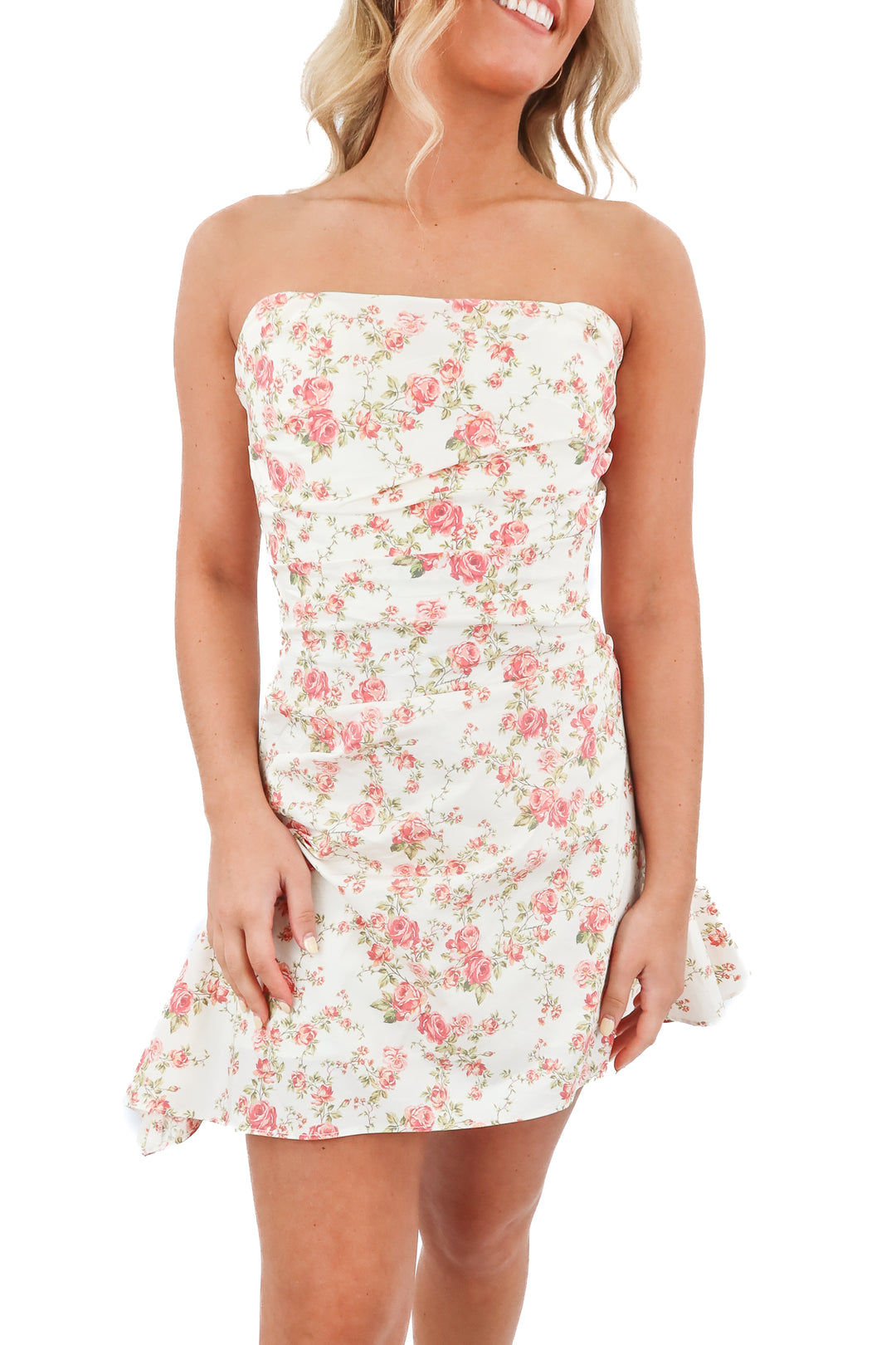 house of cb rose mini dress (m)*