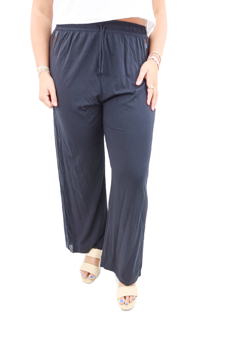 honeylove black lounge pant NWT (m; retail $60)