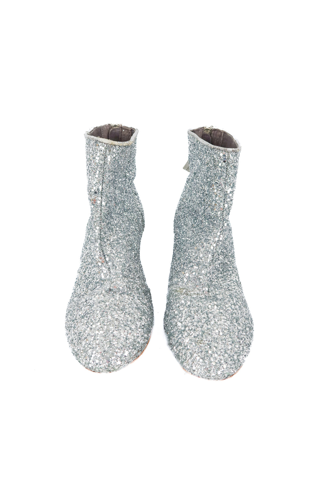 Office london silver glitter boots (39)