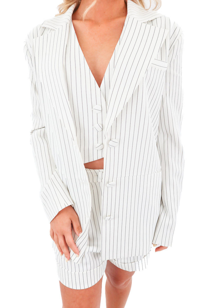 AUCTION song of style striped 3 piece set (s; best fits a size 4 to 6)- ends 11/11 at 8pm CT