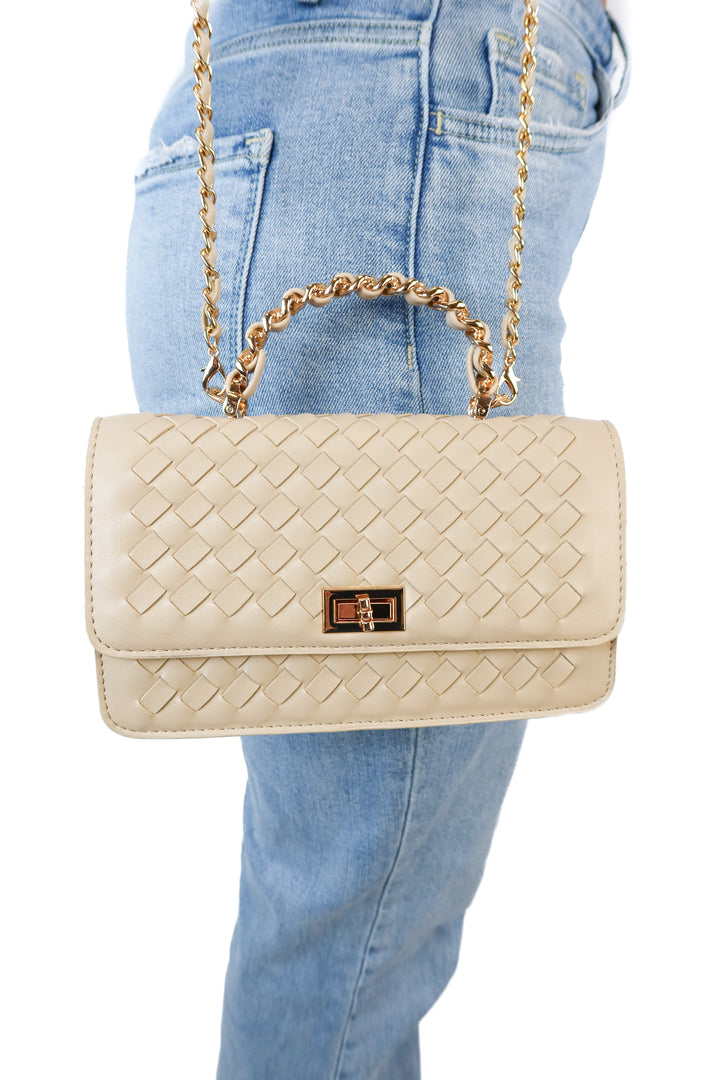 Urban Expressions tan crossbody purse
