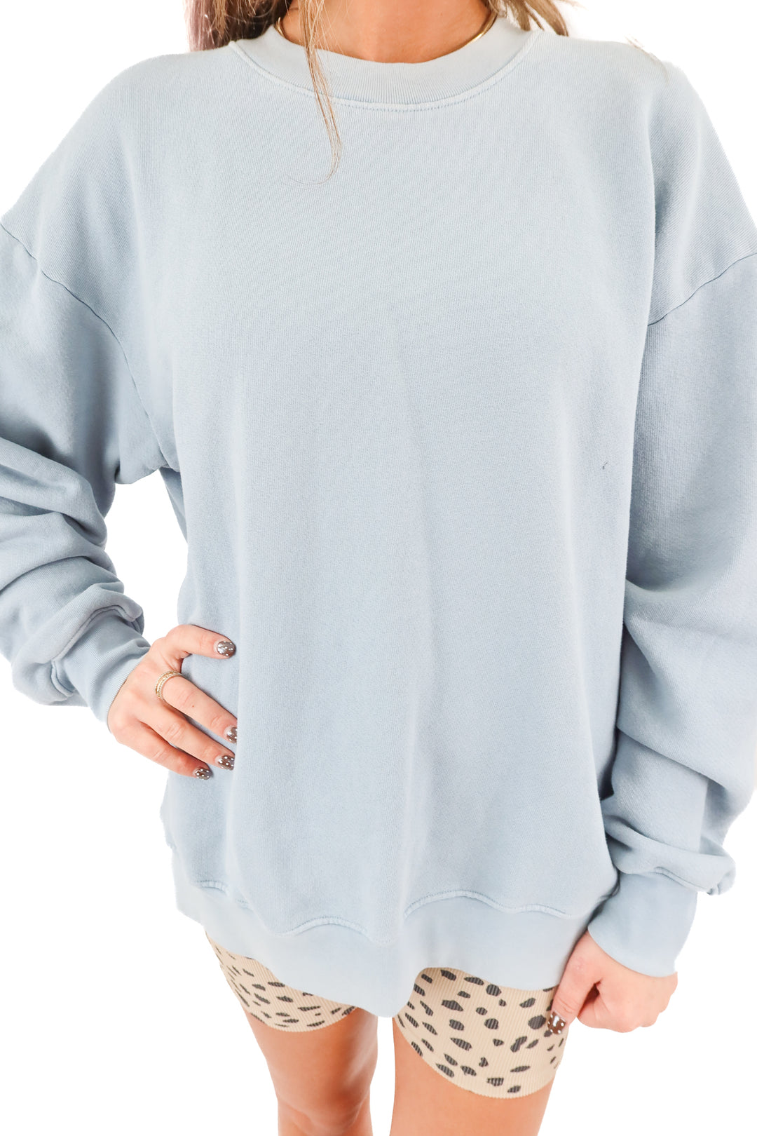 AUCTION cotton citizen blue crewneck (s)- ends 11/11 at 8 pm CT