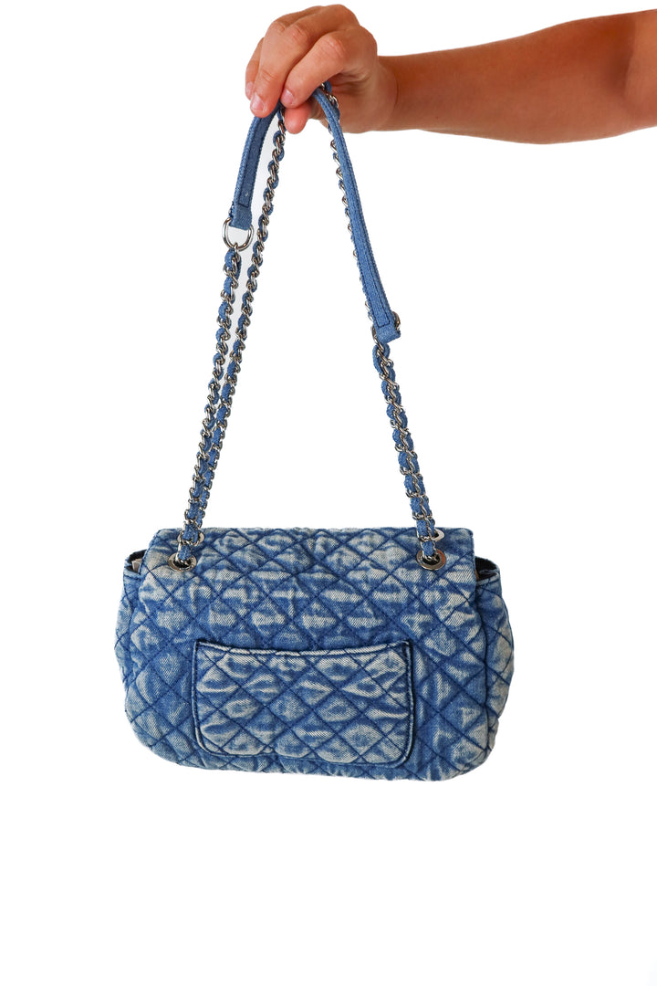 Urban Expressions blue denim purse (retail $80)