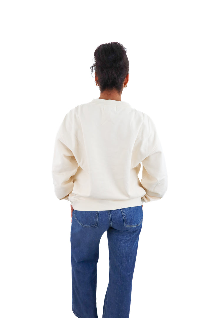 southern wives club x cheese gal crewneck (1; retail $70)
