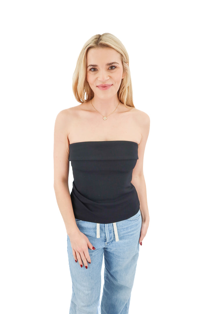 babaton black tube top (s)* best fits a size 2 to 4