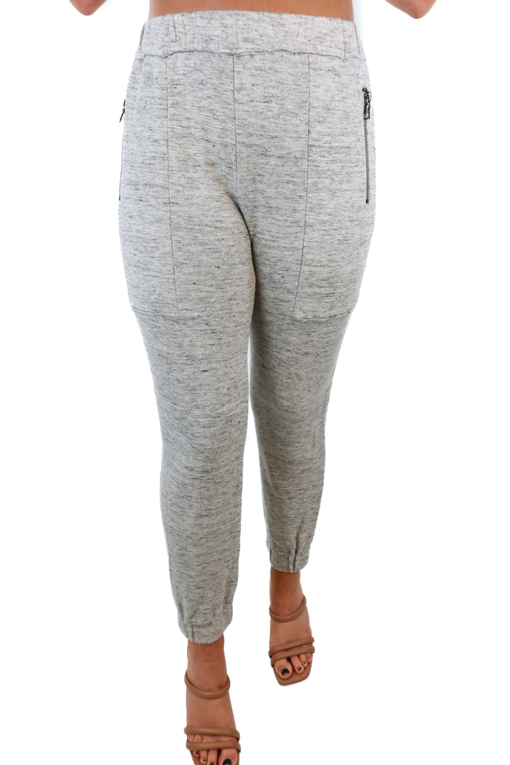 J Brand Grey Knit Joggers (S)