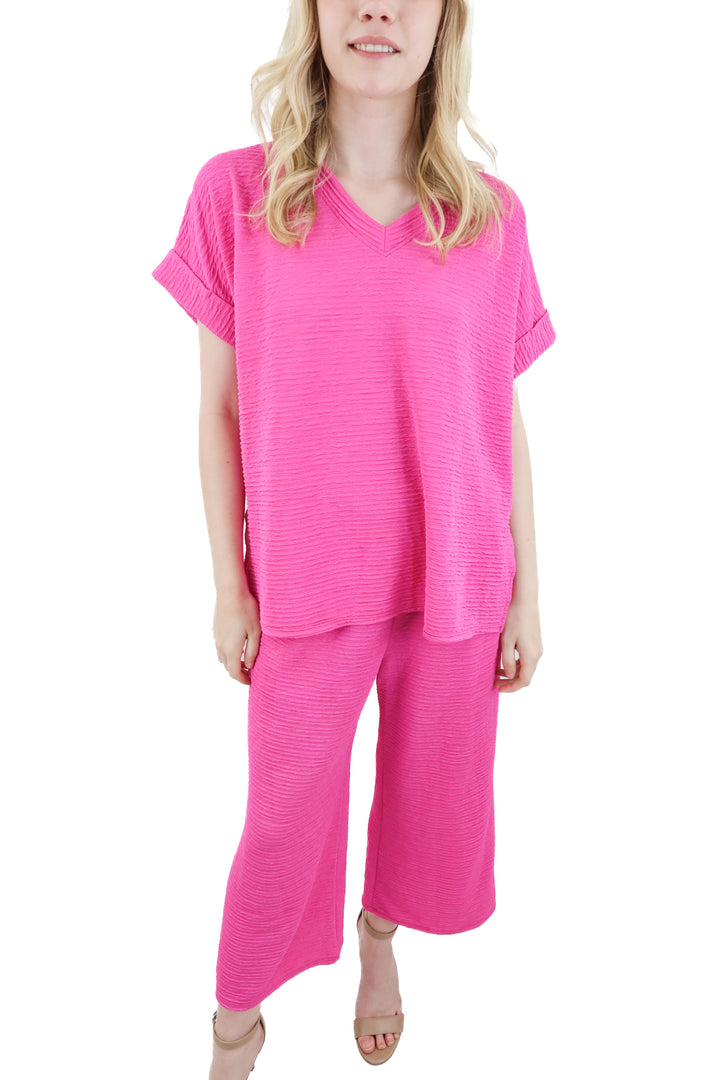 first love pink top and pants set (m)