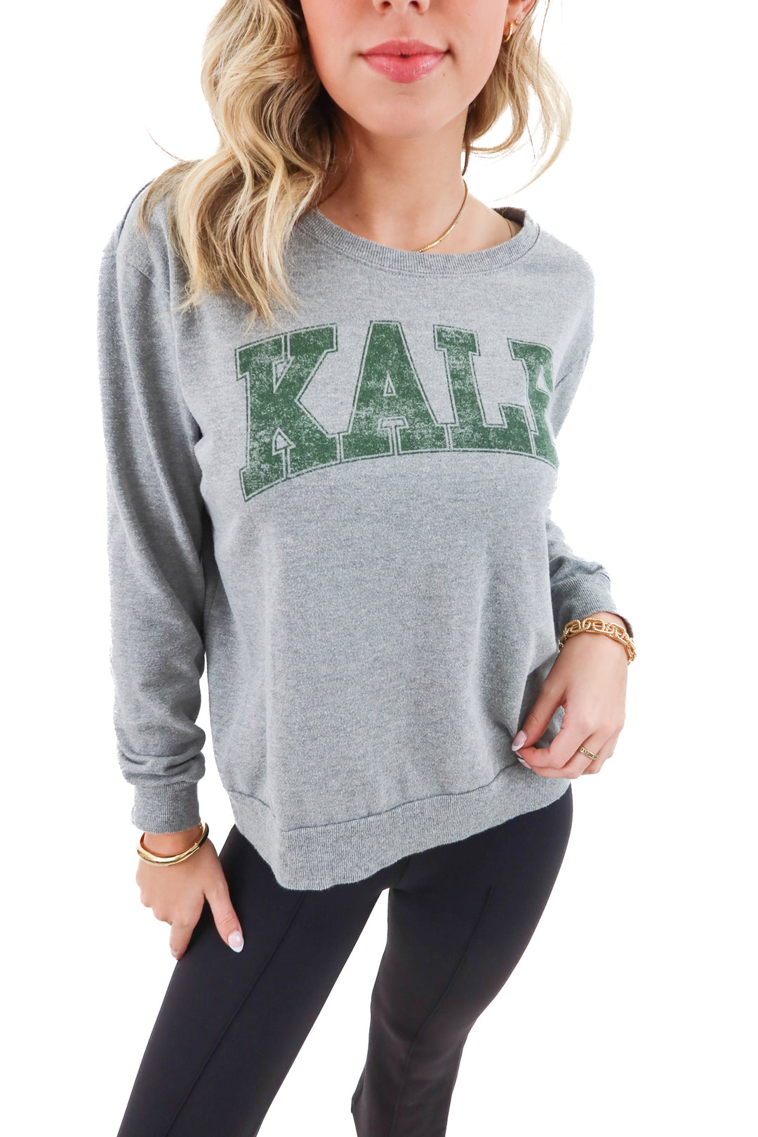 Stranded Kale Sweatshirt (L)