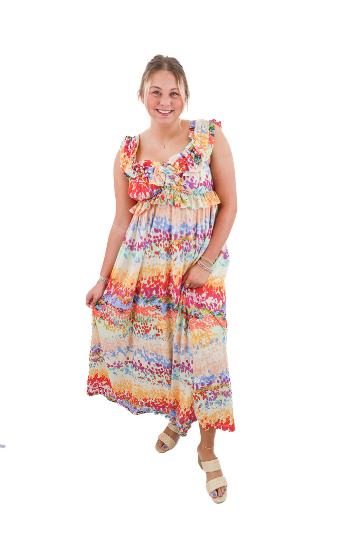 H&M Floral Maxi Dress (6)