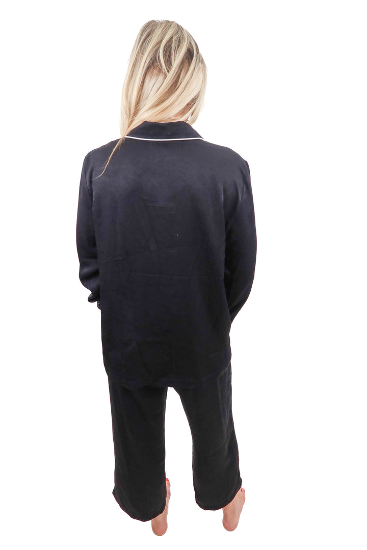 nordstrom black pj set NWT (M; retail $79)