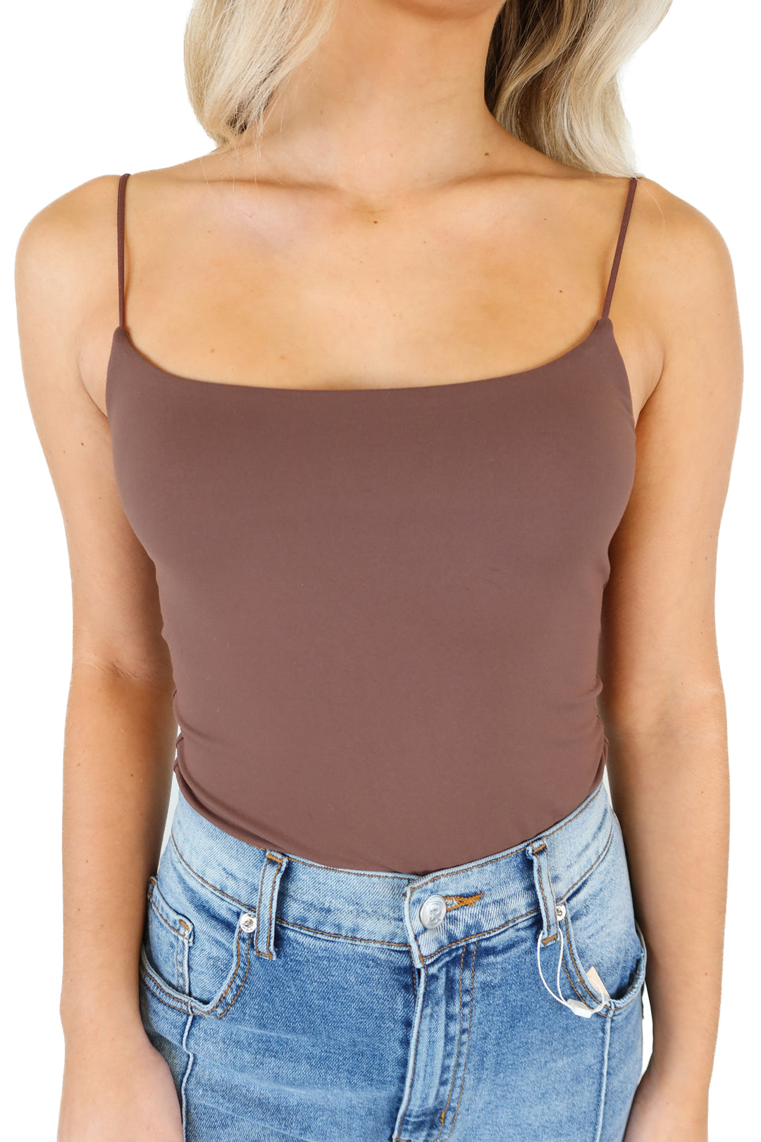 SOLD: Nuuds Brown Bodysuit (S)