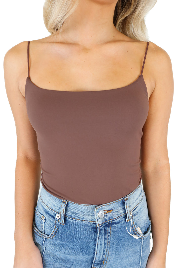 SOLD: Nuuds Brown Bodysuit (S)