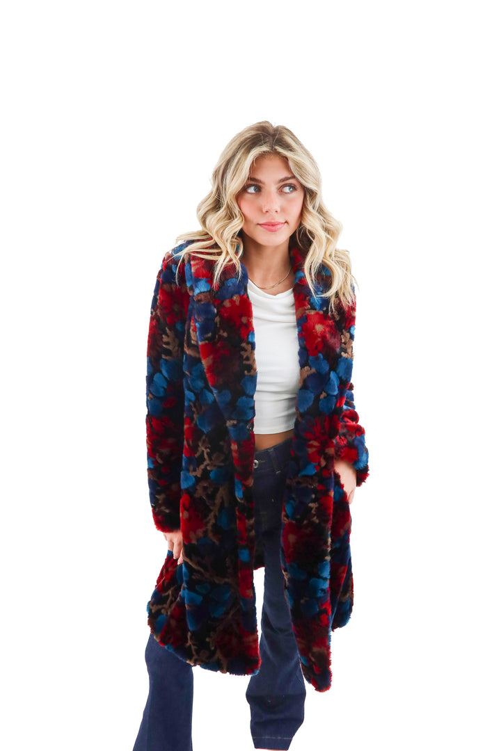 Plenty by Tracy Reese Faux Fur Coat (S)