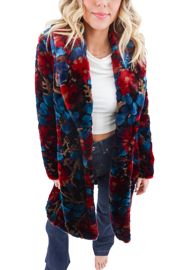 Plenty by Tracy Reese Faux Fur Coat (S)