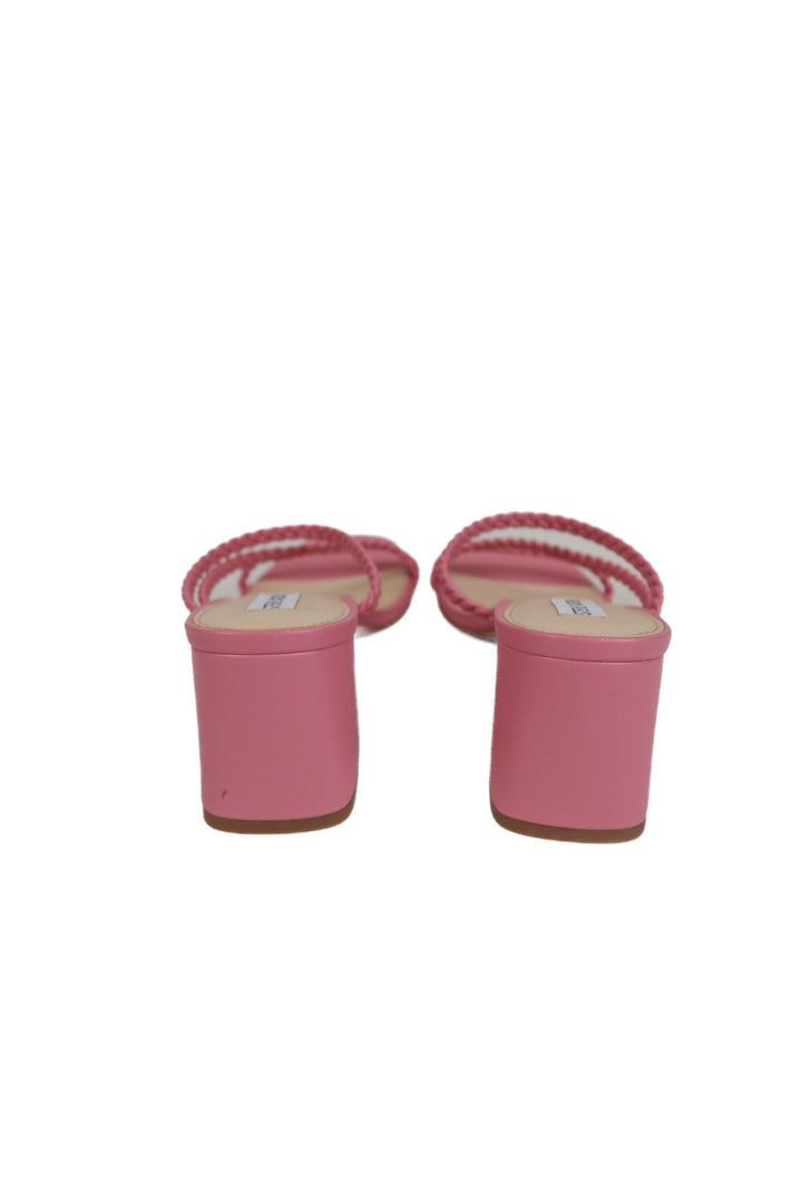 Steve Madden Pink Braided Strap Sandals NWOT (10)