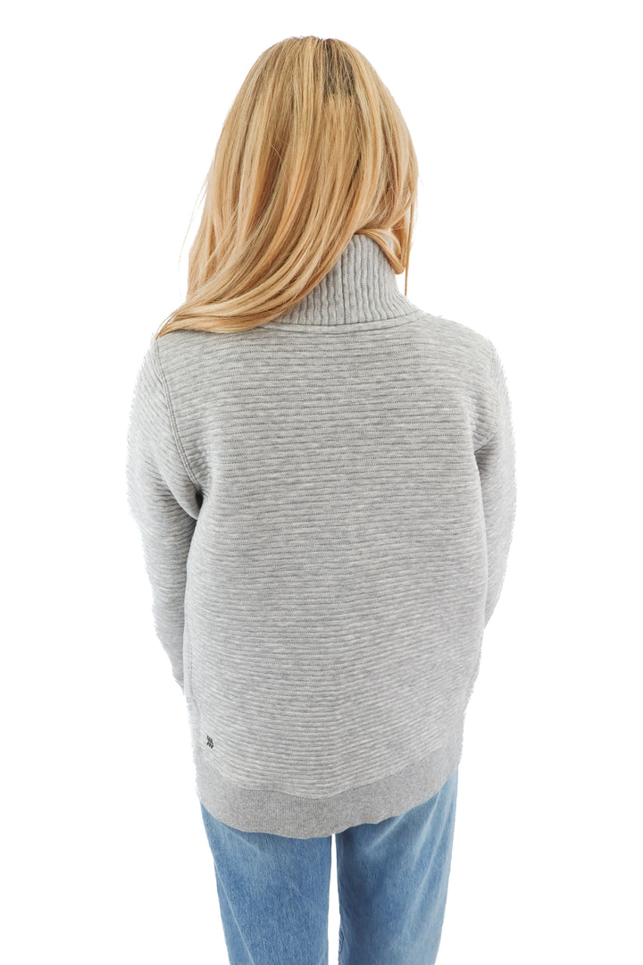 all in motion gret ribbed pullover (m)