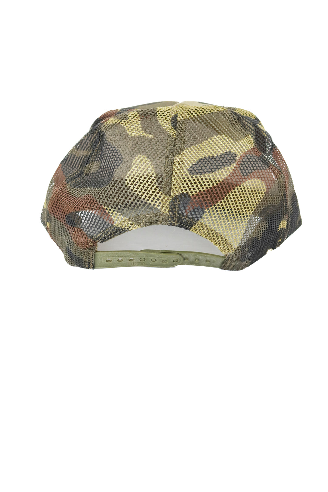 Boot Barn camo trucker hat with patches